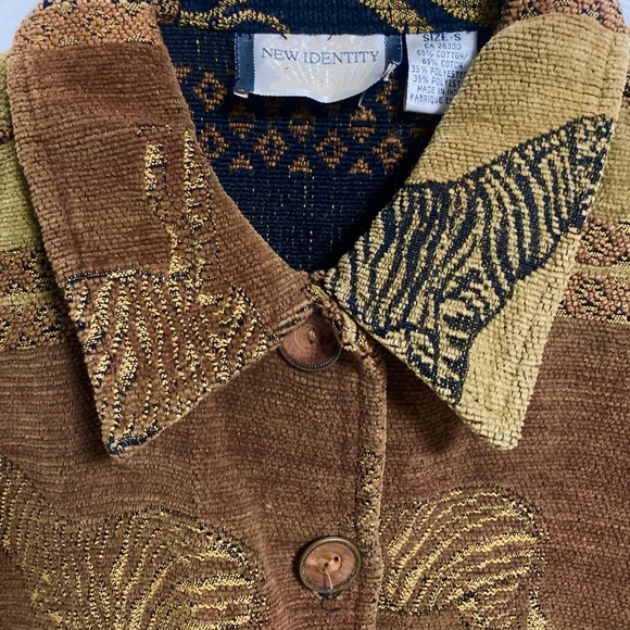 Vintage Tapestry Animal Jacket 1980s-1990s - Picture 3 of 5